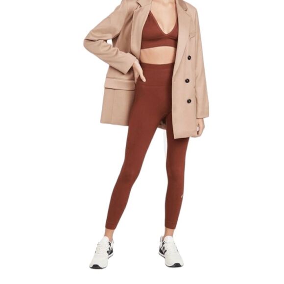 WeWoreWhat Active Seamless Circular Knit Leggings in Cinnamon Stick NWT Sz S - Picture 8 of 12